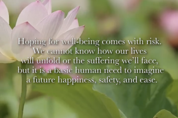 Dr. Pilar Jennings - Hoping for well-being comes with risk